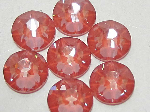 72 pcs. 20ss MAROON IGNITE STAR BRIGHT FLATBACK Rhinestones